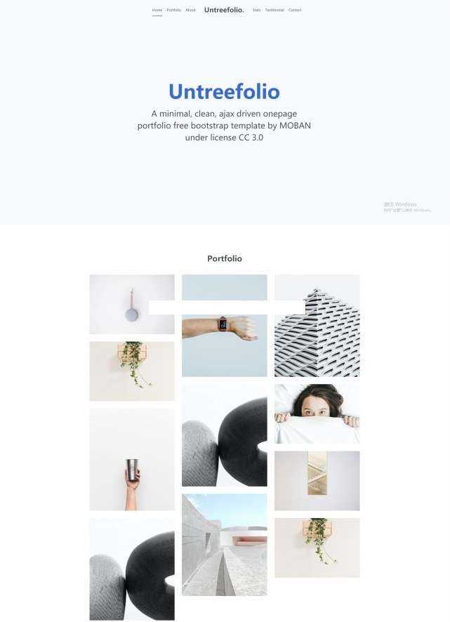 UI网页设计公司Bootstrap模板 - 区块之眼 - 区块之眼