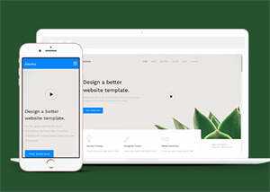 简洁广告公司HTML5模板下载 - 区块之眼 - 区块之眼