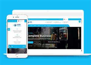 金融投资类Bootstrap模板下载 - 区块之眼 - 区块之眼