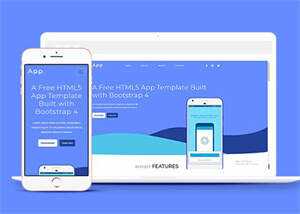 Bootstrap4手机APP网站模板源码 - 区块之眼 - 区块之眼
