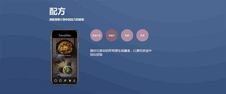 vue.js圆形tab选项卡标签图文切换效果 - 区块之眼 - 区块之眼
