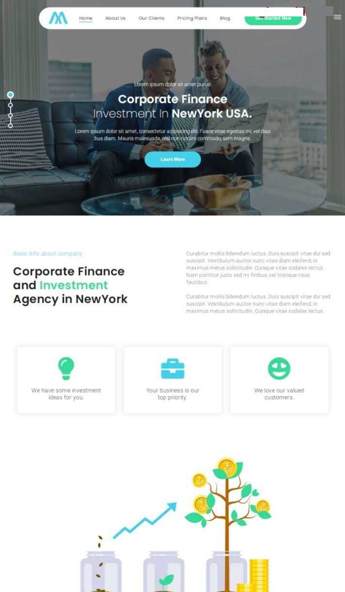 HTML5融资开发机构网站模板 - 区块之眼 - 区块之眼