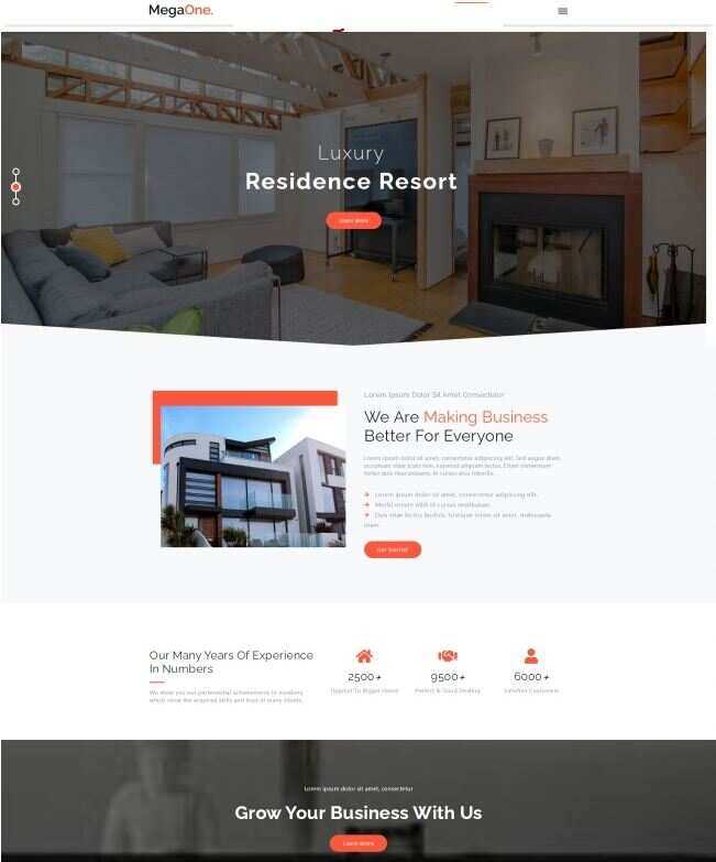 地产代理服务公司HTML5网站模板 - 区块之眼 - 区块之眼