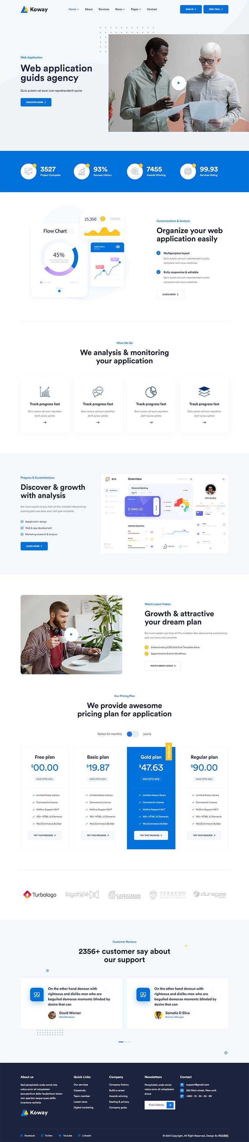 bootstrap多功能IT软件技术公司官网html模板 - 区块之眼 - 区块之眼