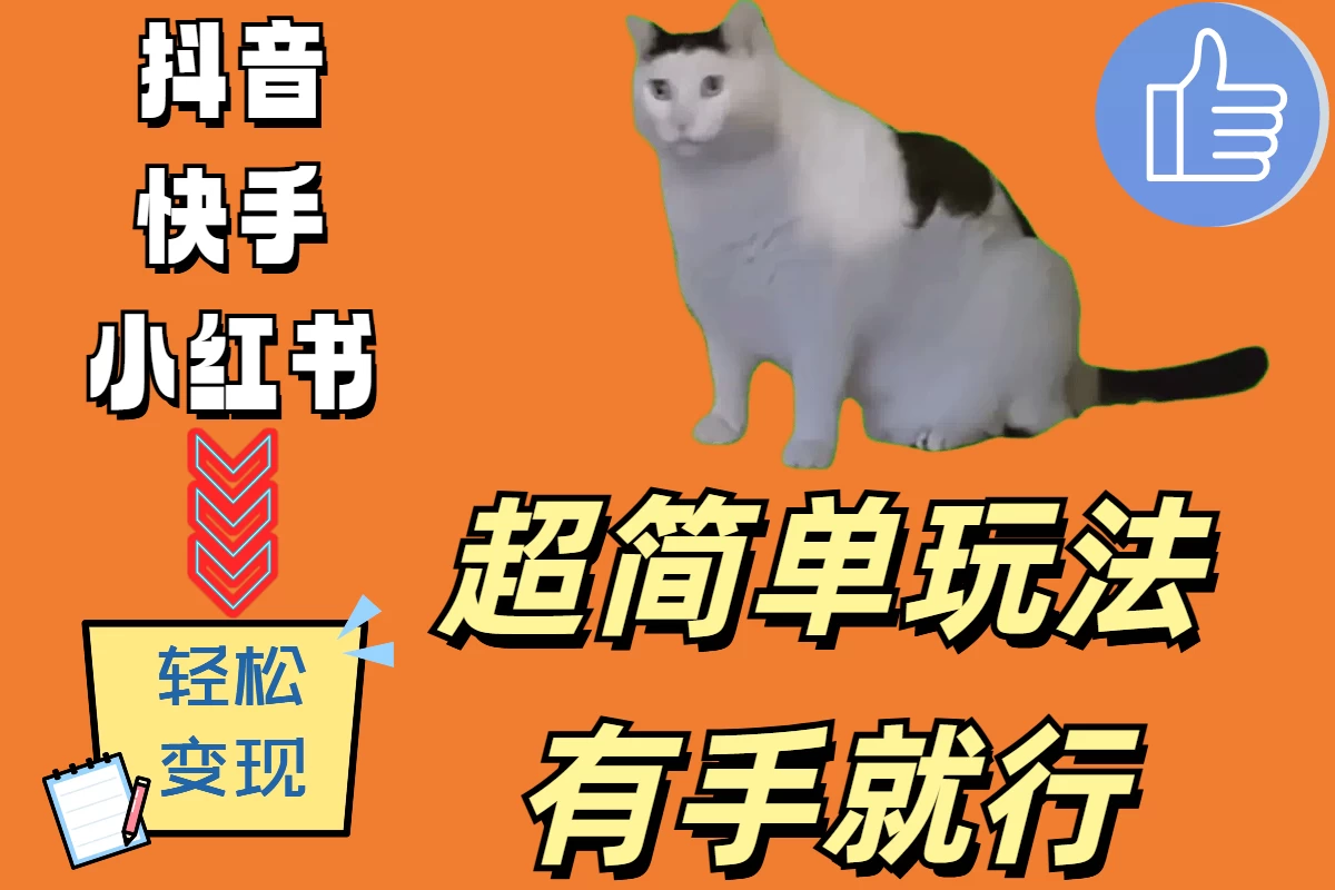 超简单玩法，有手就行，靠猫咪视频日入500+ - 区块之眼 - 区块之眼