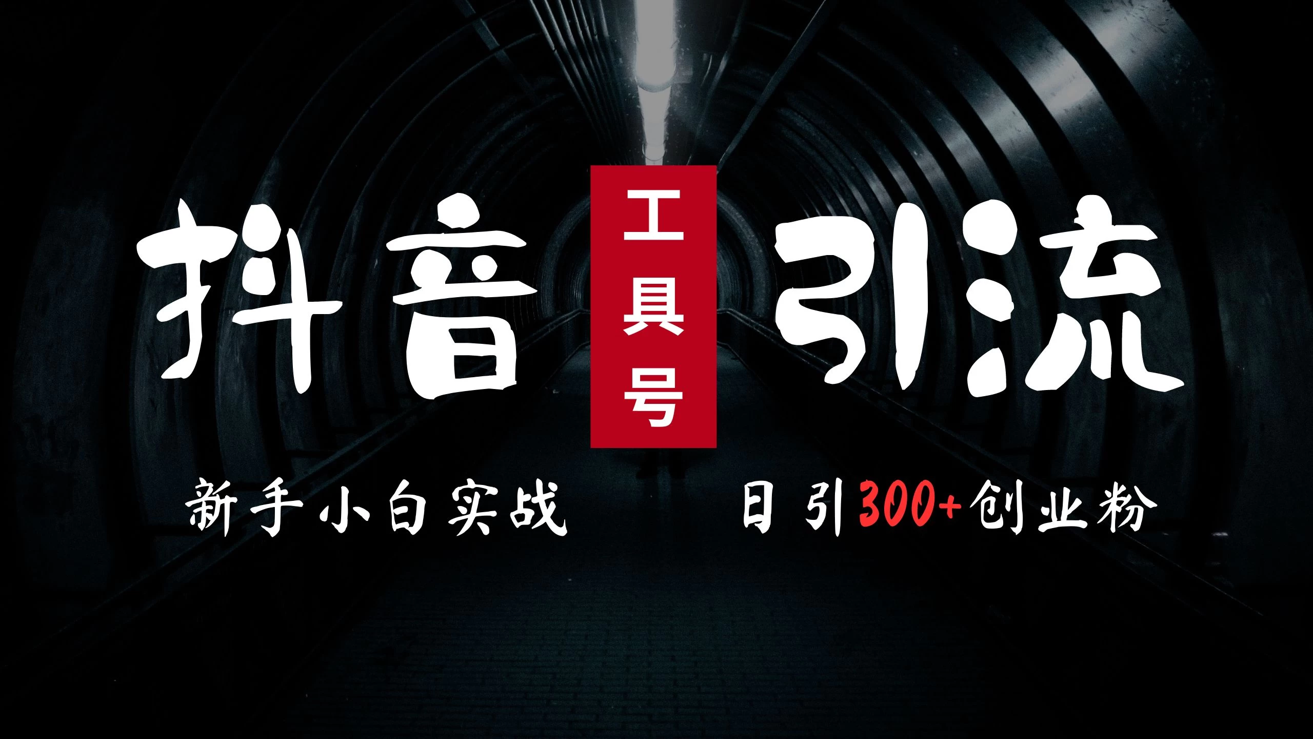 2024最新抖音工具号引流玩法，高效日引300+创业粉，当天变现5000+，小白也可成为实战高手 - 区块之眼 - 区块之眼