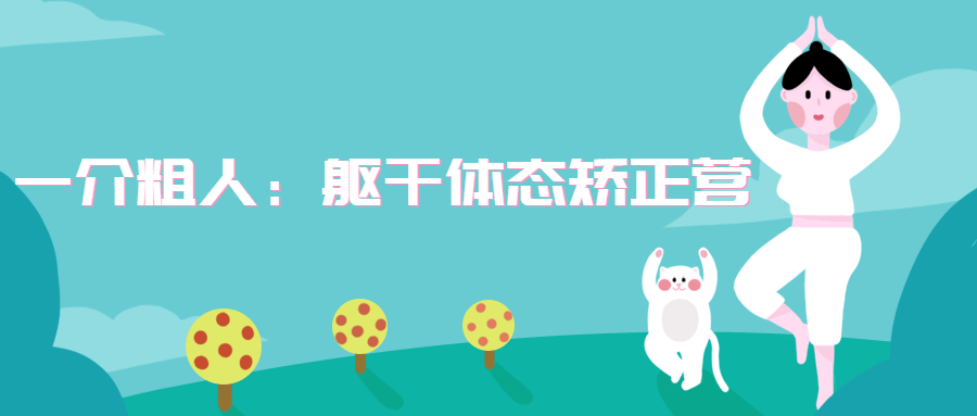 一介粗人：躯干体态矫正营 - 区块之眼 - 区块之眼