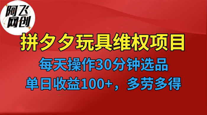 仅揭秘：拼多多 3C 玩具维权项目，一天操作半小时，稳定收入 100+ - 区块之眼 - 区块之眼