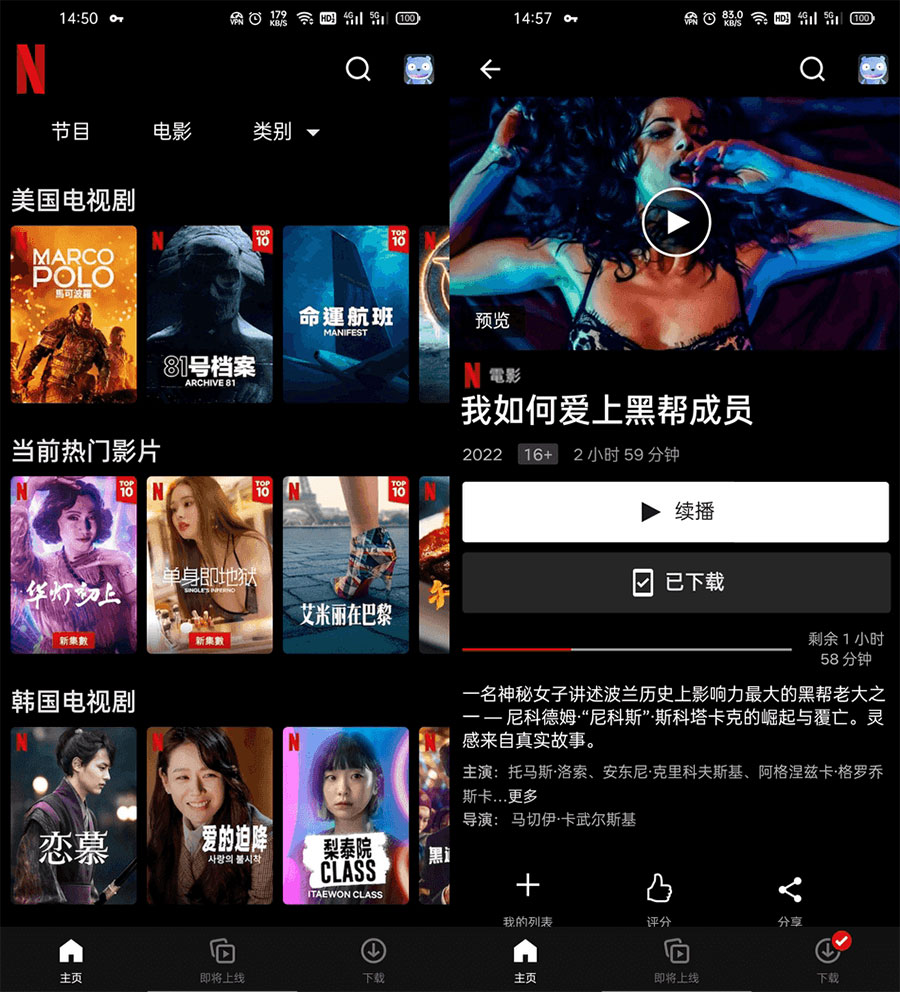安卓 Netflix v8.20.0 正式版 / v8.13.0 解锁订阅版 - 区块之眼 - 区块之眼