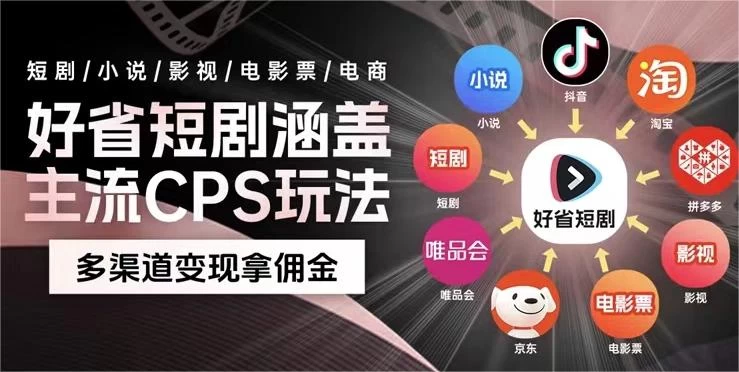 最新爆火好省短剧推广项目，傻瓜式操作日入 1000+ 上不封顶 - 区块之眼 - 区块之眼