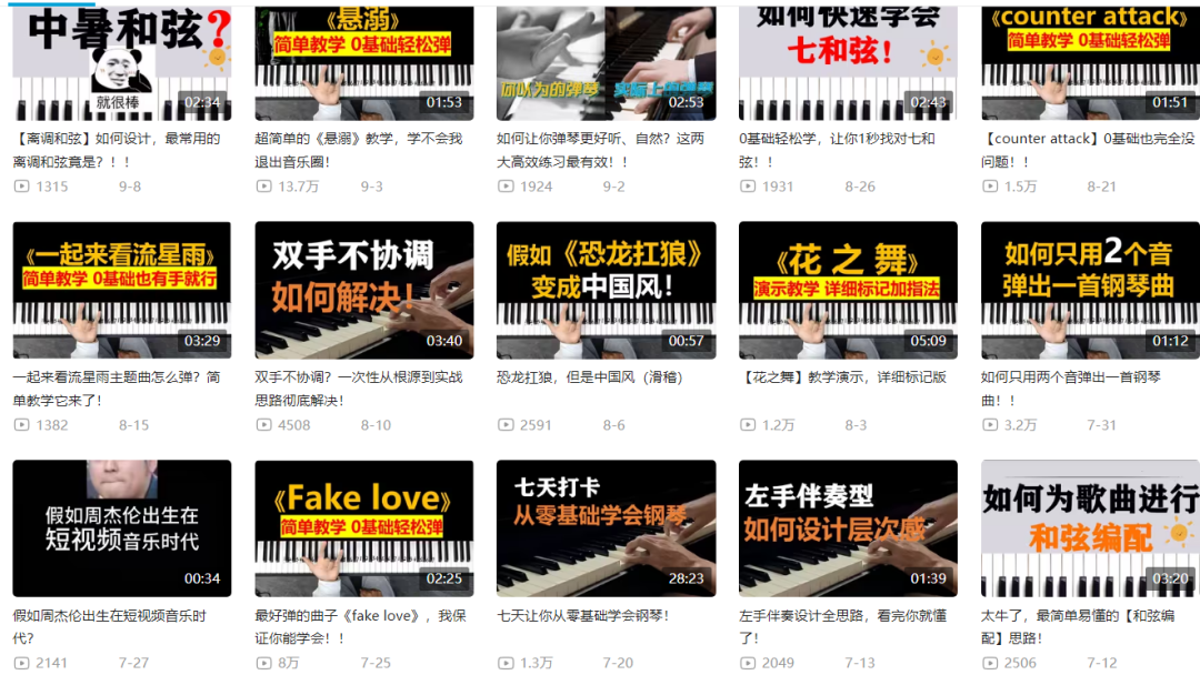 图片[3] - 钢琴课程资料变现副业项目，虚拟资源 0 成本，冷门赚钱项目 - 区块之眼 - 区块之眼