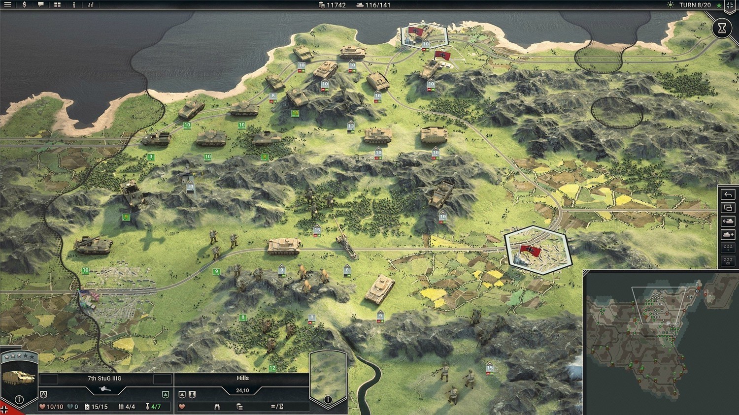 二战回合制策略游戏「装甲军团2」v1.2.4中文版 - 区块之眼 - 区块之眼