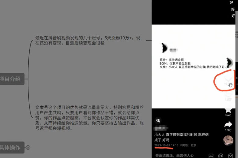 图片[2] - 最新抖音暴力文案号，五天涨粉 10w+，喂饭级拆解教学 - 区块之眼 - 区块之眼