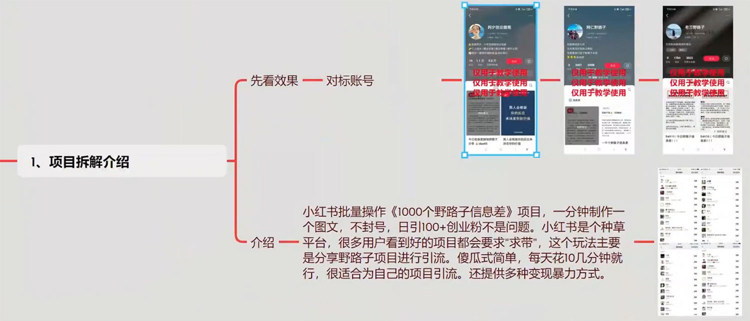 图片[2] - 小红书批量操作《 1000 个野路子信息差》玩法，日引 100+ 创业粉，一分钟一个图文 - 区块之眼 - 区块之眼