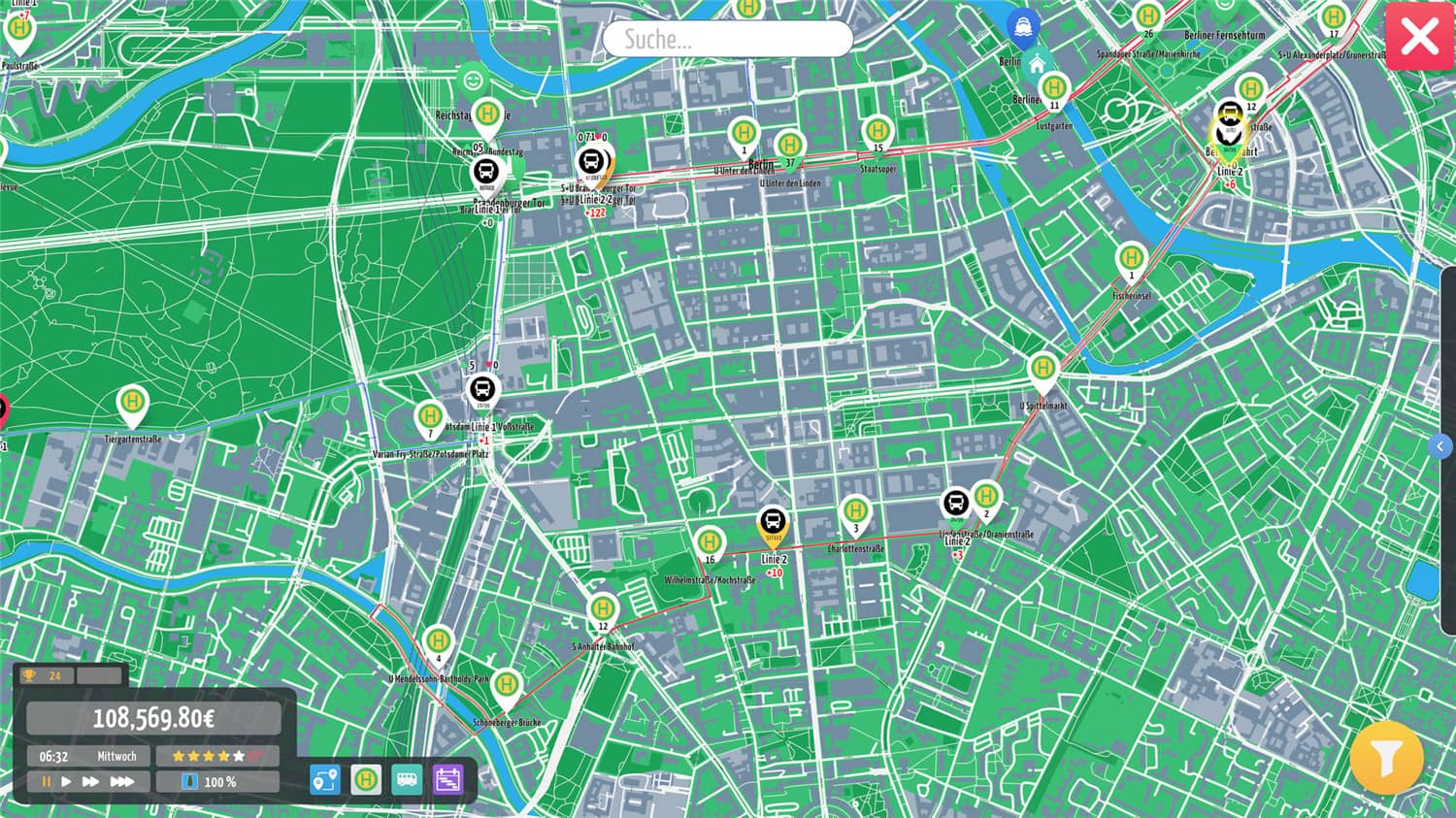 开个公交公司「城市公交经理」v1.0.1 中文版 - 区块之眼 - 区块之眼