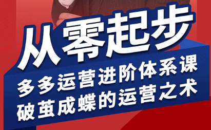 海神·拼多多运营进阶系统课(更新9月) - 区块之眼