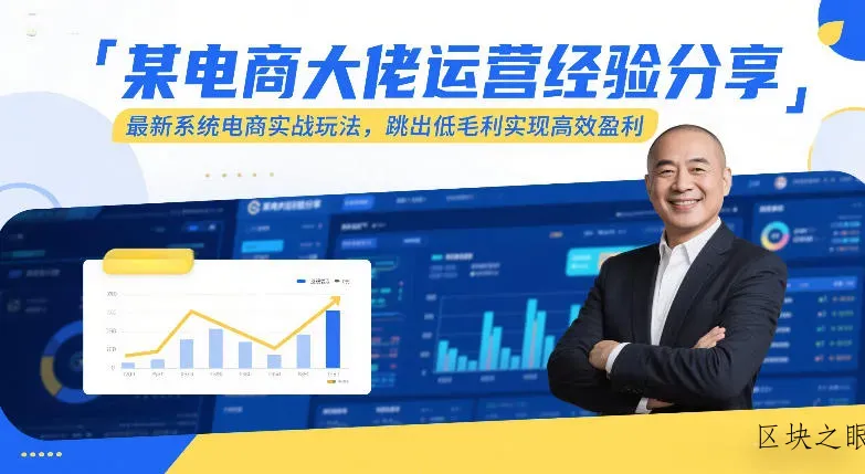 某电商大佬运营经验分享，最新系统电商实战玩法，跳出低毛利实现高效盈利(更新) - 区块之眼