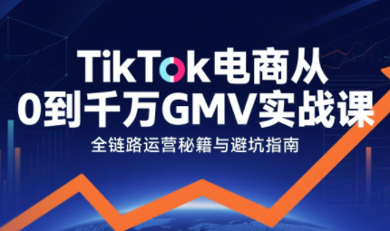 三千老师·TikTok电商从0到千万GMV实战课(更新) - 区块之眼