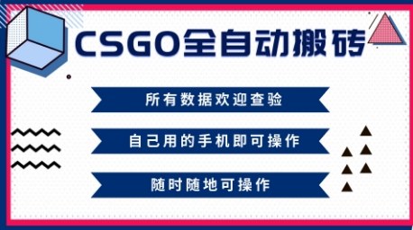 CSGO全自动搬砖，年底钱回家好项目，当天可拿到结果，新手小白轻松月入1W+【揭秘】 - 区块之眼