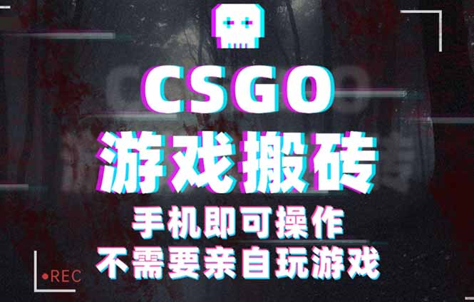 CSGO游戏挂机捡漏，单日扫货500+，年底小高峰上车可吃肉，手机即可操作… - 区块之眼