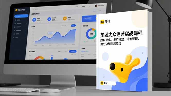 美团大众运营实战课程，排名优化、推广投放、评价管理，助力店铺业绩倍增 - 区块之眼