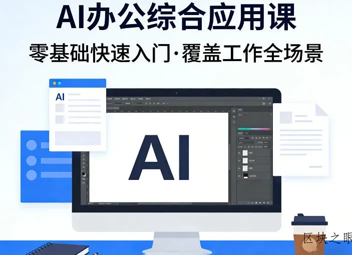 AI办公综合应用课，零基础快速入门，覆盖了工作中各种应用场景 - 区块之眼