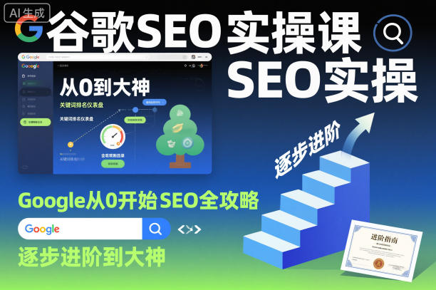 谷歌SEO实操课，Google从0开始SEO全攻略，逐步进阶到大神 - 区块之眼