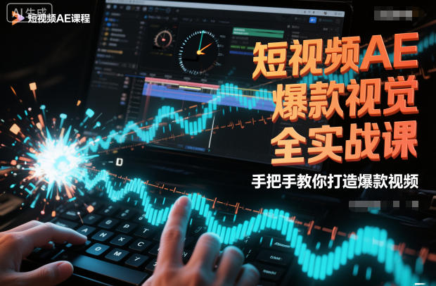 短视频AE爆款视觉全实战课，手把手教你打造爆款视频 - 区块之眼