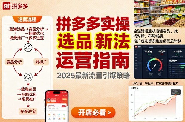 王校长9月12拼多多实操新玩法，全链路涵盖从店铺选品、找对标，布局链接，推广玩法等多维度运营思路(更新) - 区块之眼 - 区块之眼