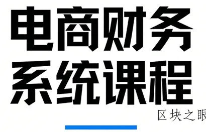郑老师·电商财务系统课程 - 区块之眼