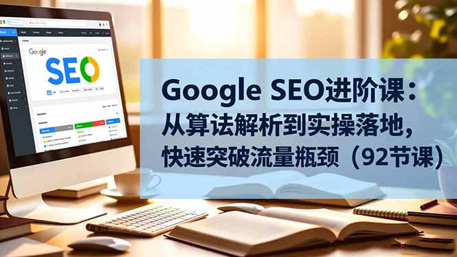 Google SEO进阶课：从算法解析到实操落地，快速突破流量瓶颈(92节课 - 区块之眼