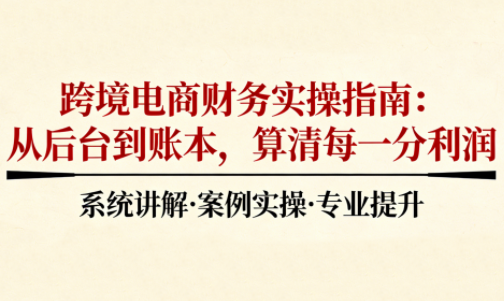 2025跨境电商财务实操指南 - 区块之眼