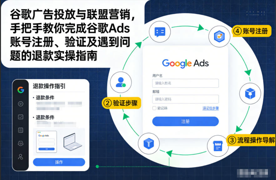 谷歌广告投放与联盟营销，手把手教你完成谷歌Ads账号注册、验证及遇到问题的退款实操指南 - 区块之眼
