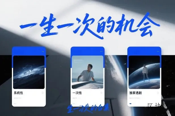付费文章合集《一生一次的机会》3篇，一个系统性、一次性、独家性的透剧 - 区块之眼