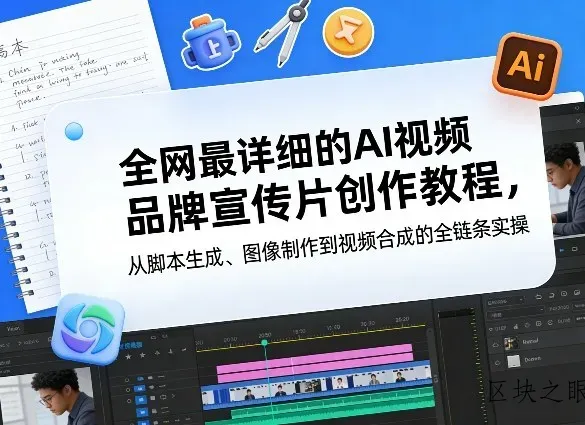全网最详细的AI视频品牌宣传片创作教程，从脚本生成、图像制作到视频合成的全链条实操 - 区块之眼