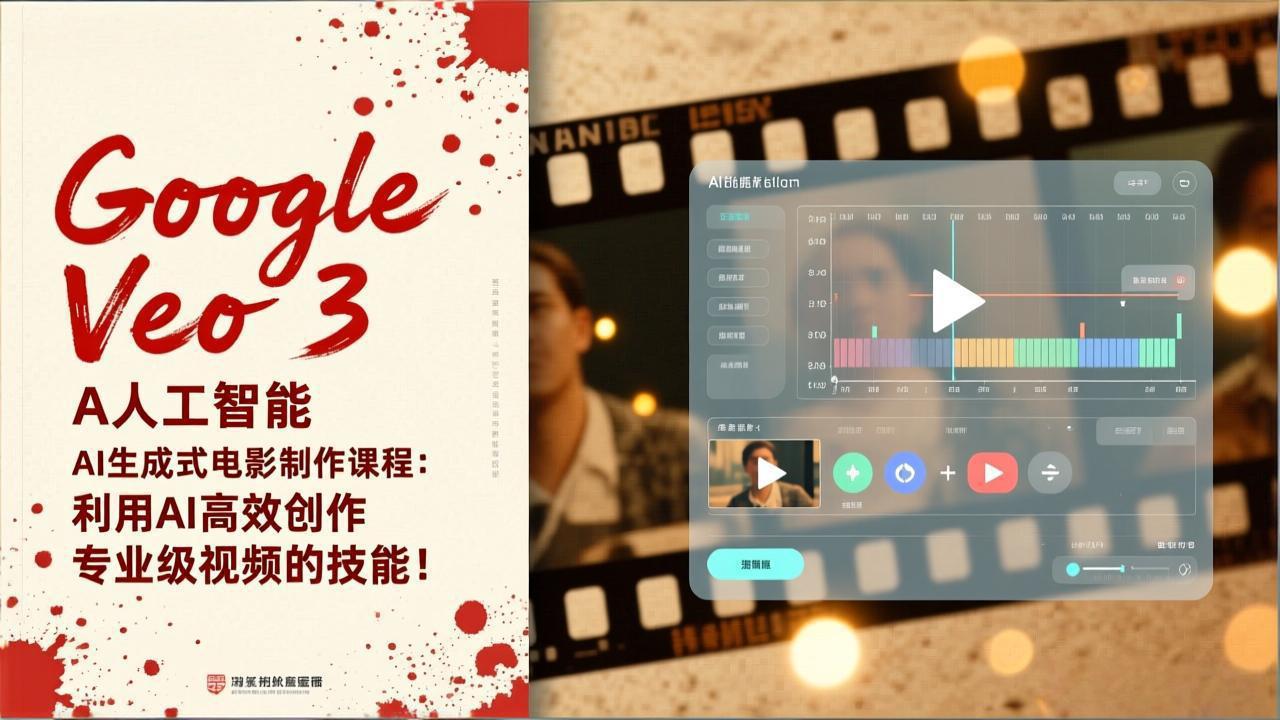 Google Veo 3人工智能AI生成式电影制作课程：利用AI高效创作专业级视频的技能！ - 区块之眼