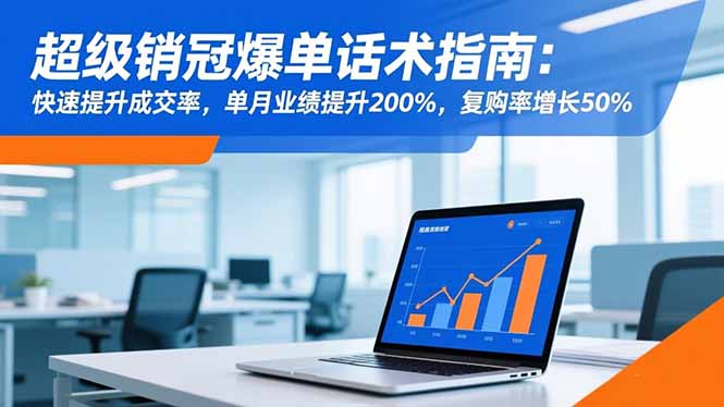 超级销冠爆单话术指南：快速提升成交率，单月业绩提升200%，复购率增长50% - 区块之眼