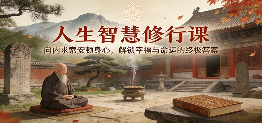 人生智慧修行课：向内求索安顿身心，解锁幸福与命运的终极答案 - 区块之眼
