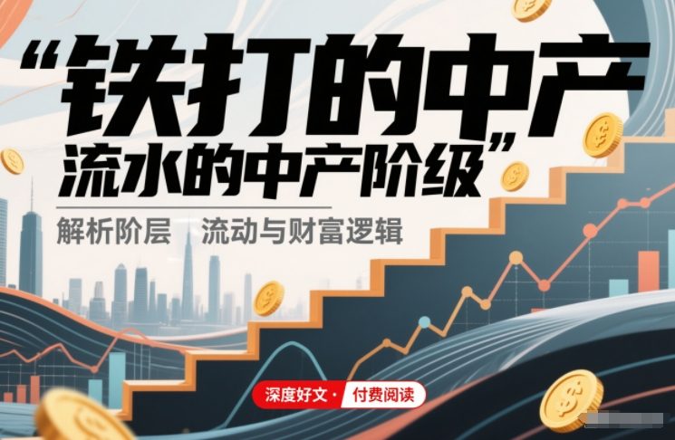 付费文章：铁打的中产，流水的中产阶级 - 区块之眼