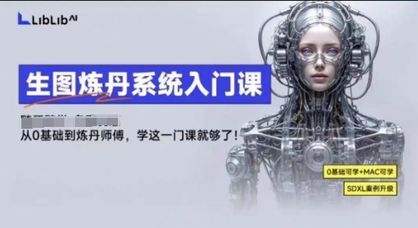 LibLibAI哩布哩布生图炼丹系统入门课，从生图到炼丹，只学这一门就够了 - 区块之眼 - 区块之眼