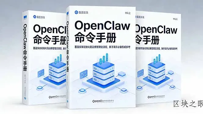 OpenClaw命令手册：覆盖安装初始化到运维管理全流程，新手高手必备权威参考 - 区块之眼