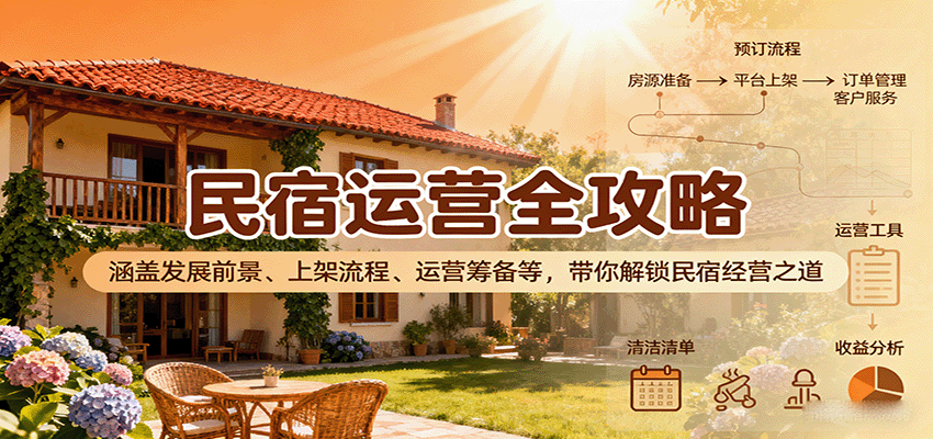 民宿运营全攻略：涵盖发展前景、上架流程、运营筹备等，带你解锁民宿经营之道 - 区块之眼 - 区块之眼