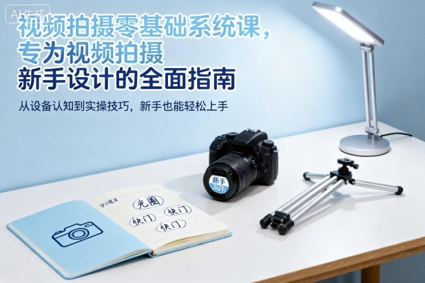 视频拍摄零基础系统课，专为视频拍摄新手设计的全面指南 - 区块之眼 - 区块之眼