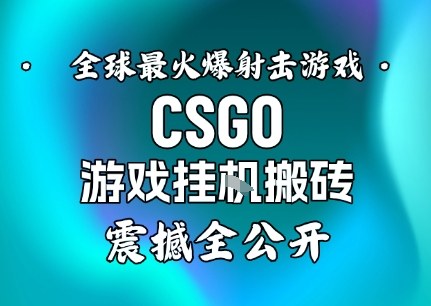 【年底大揭秘】基于全球最火爆的射击CSGO游戏挂G搬砖，日入5张+，震撼公开 - 区块之眼