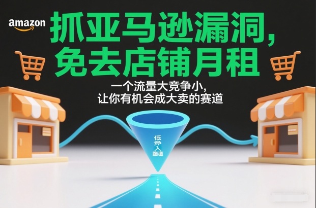抓亚马逊漏洞，免去店铺月租，一个流量大竞争小，让你有机会成大卖的赛道 - 区块之眼