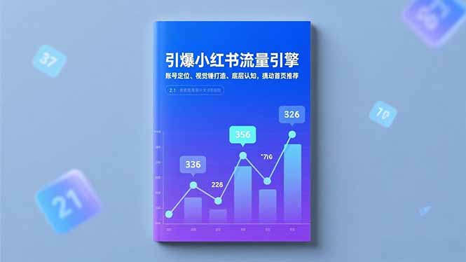 引爆小红书流量引擎，账号定位、视觉锤打造、底层认知，撬动首页推荐 - 区块之眼