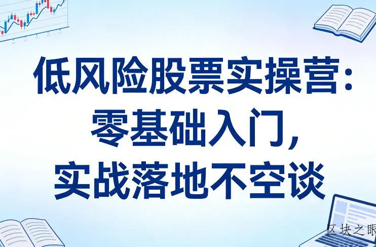 低风险股票实操营：零基础入门，实战落地不空谈 - 区块之眼
