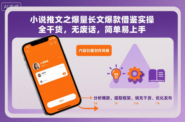 小说推文之爆量长文爆款借鉴实操，全干货，无废话，简单易上手 - 区块之眼