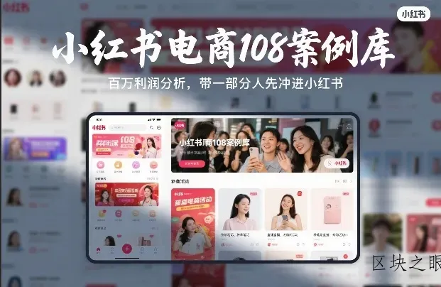 小红书电商108案例库，百W利润分析，带一部分人先冲进小红书【文档】 - 区块之眼